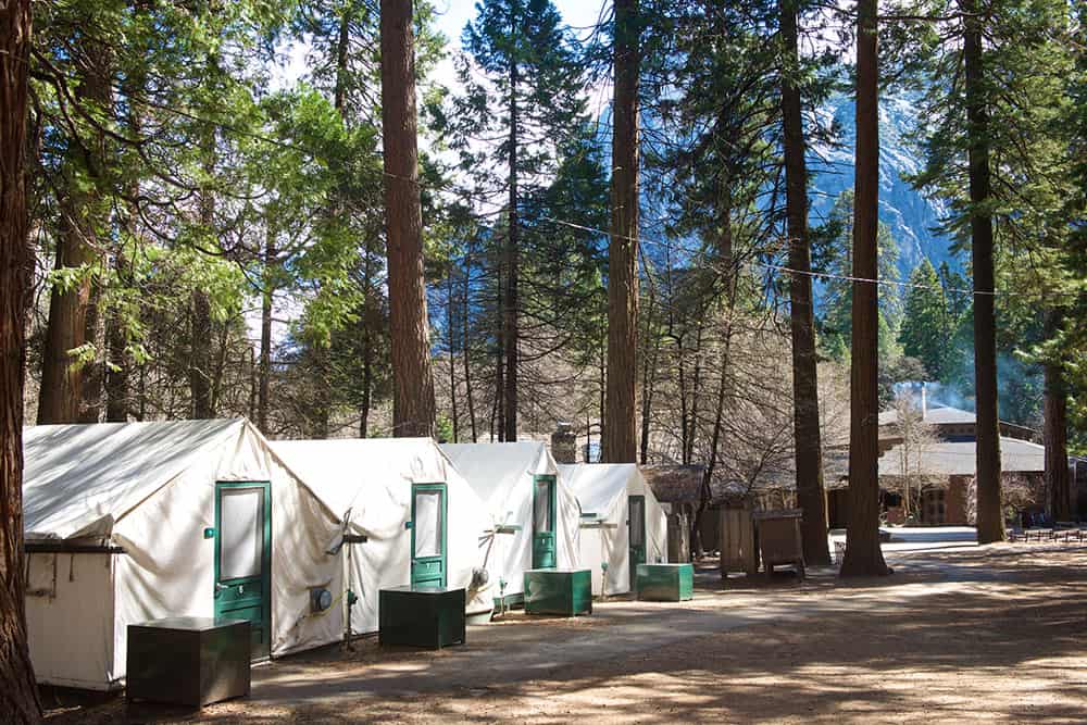 Yosemite Curry Village - Canvas Camping Cabins