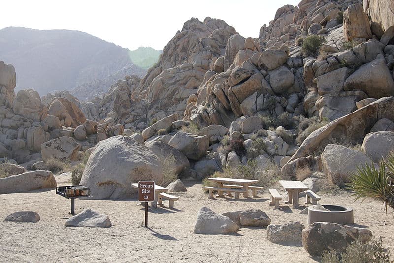 Indian Cove joshua tree camping