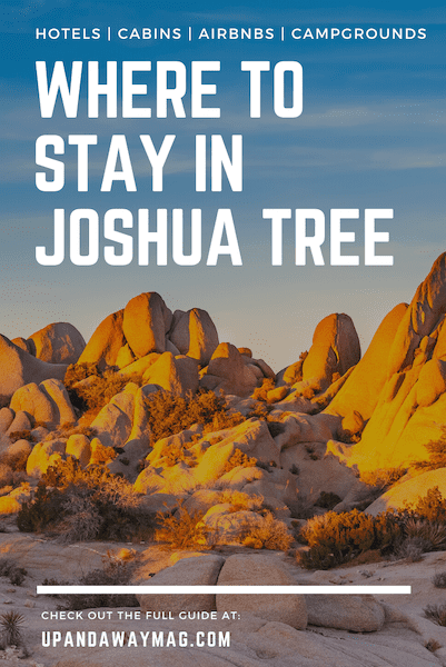 where to stay in Joshua Tree