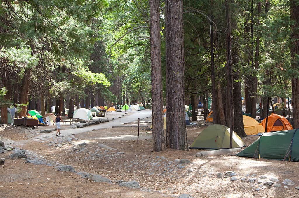 Camp 4 in Yosemite Valley