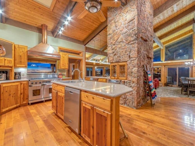 Kitchen at Luxury Sedona Airbnb with Pool