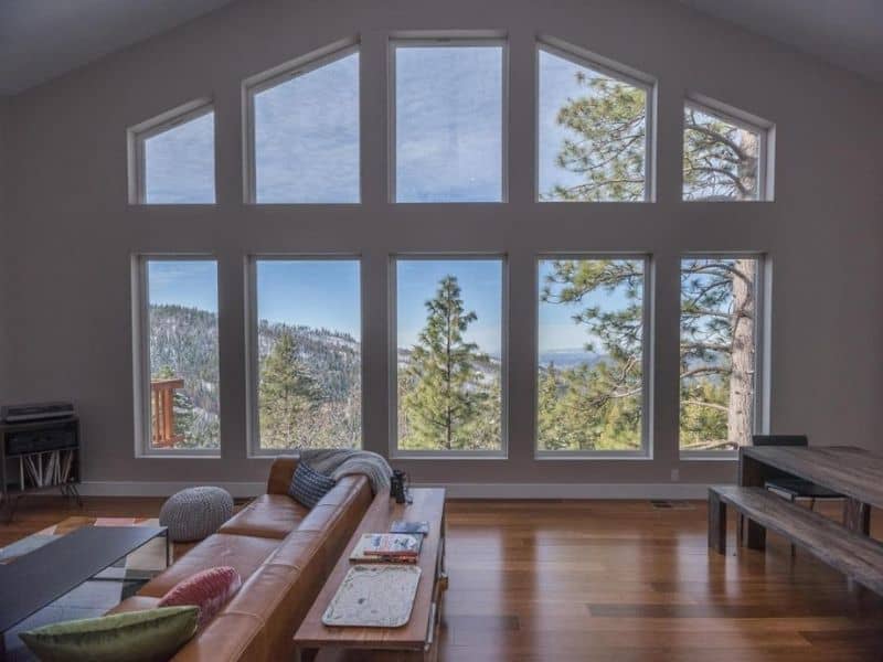 Yosemite Cabins - Floor to Ceiling Windows at Aerial Ascent vacation home