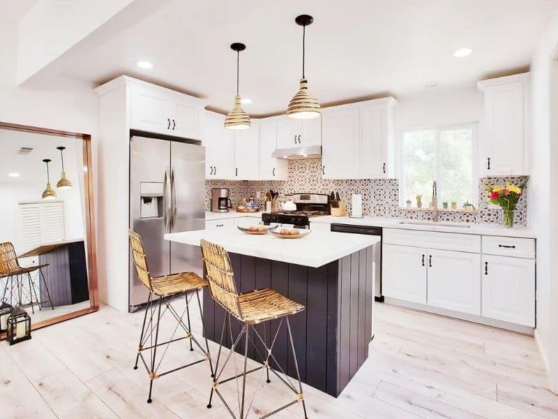Kitchen of vacation rental near Joshua Tree, CA