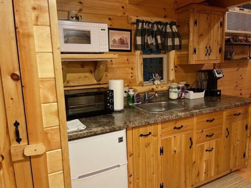 Kitchen in vrbo near Hocking Hills