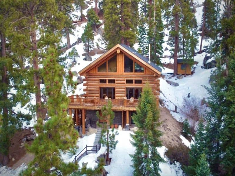 Beautiful true log cabin in the woods in Big Bear, CA