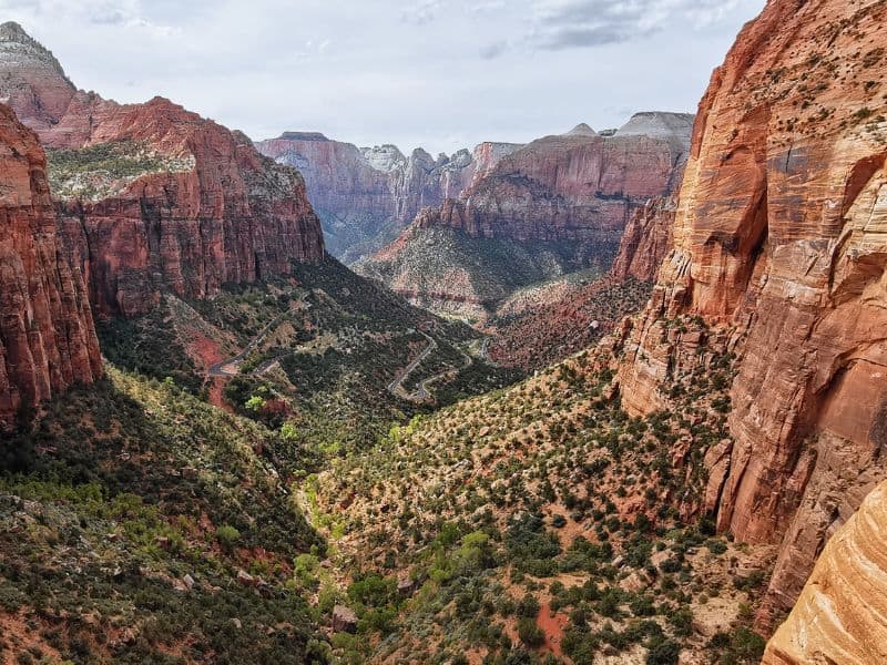Zion National Park - a must stop on a Los Angeles to Grand Canyon road trip