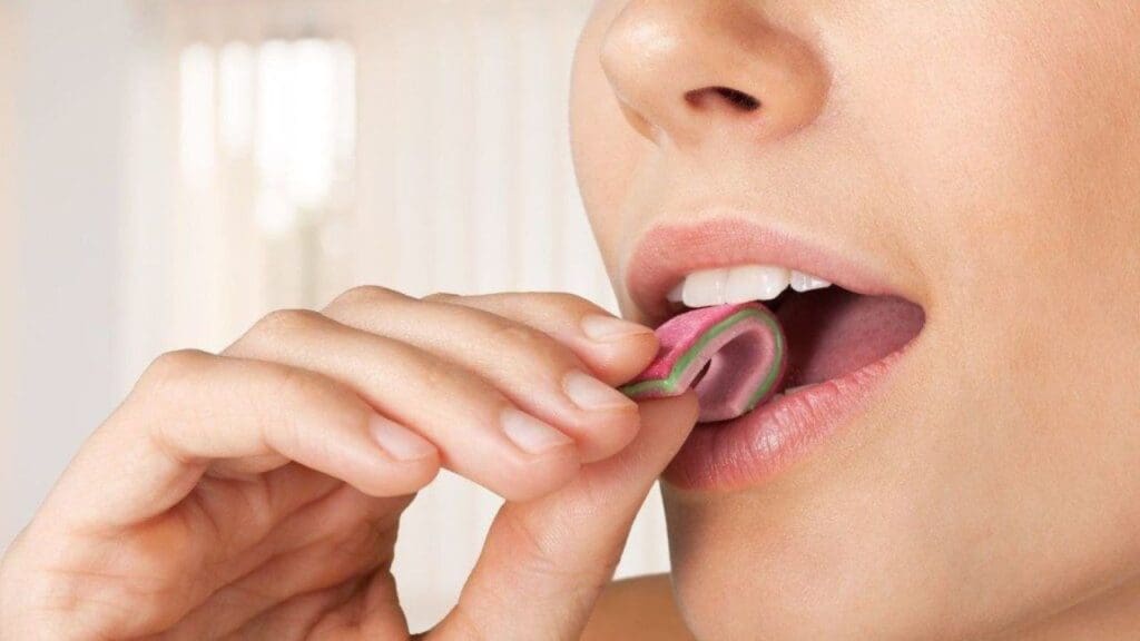 Swallowed Gum Stays Seven Years