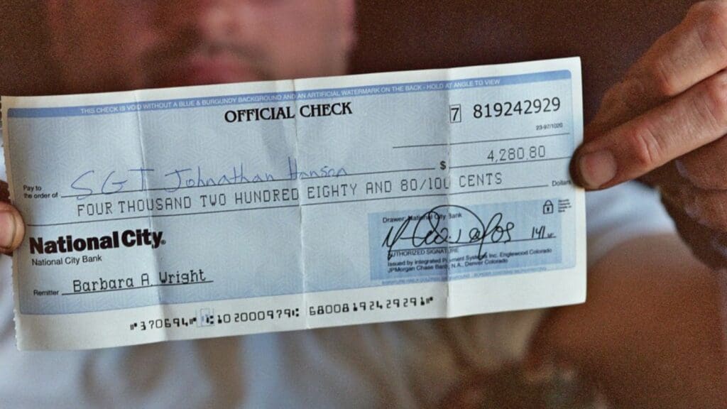Two Checks After a Death